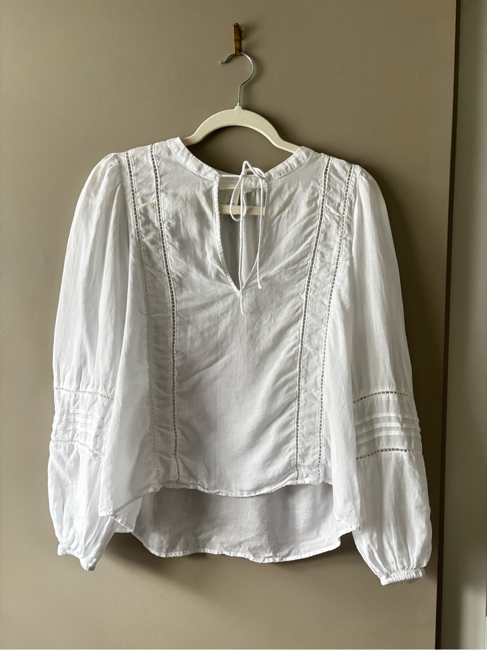 H&M Bishop Sleeve Blouse